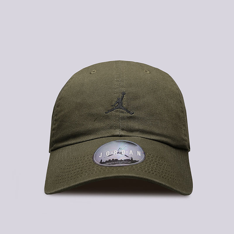  зеленая кепка Jordan Jumpman Heritage 86 Adjustable Hat AR2117-395 - цена, описание, фото 1